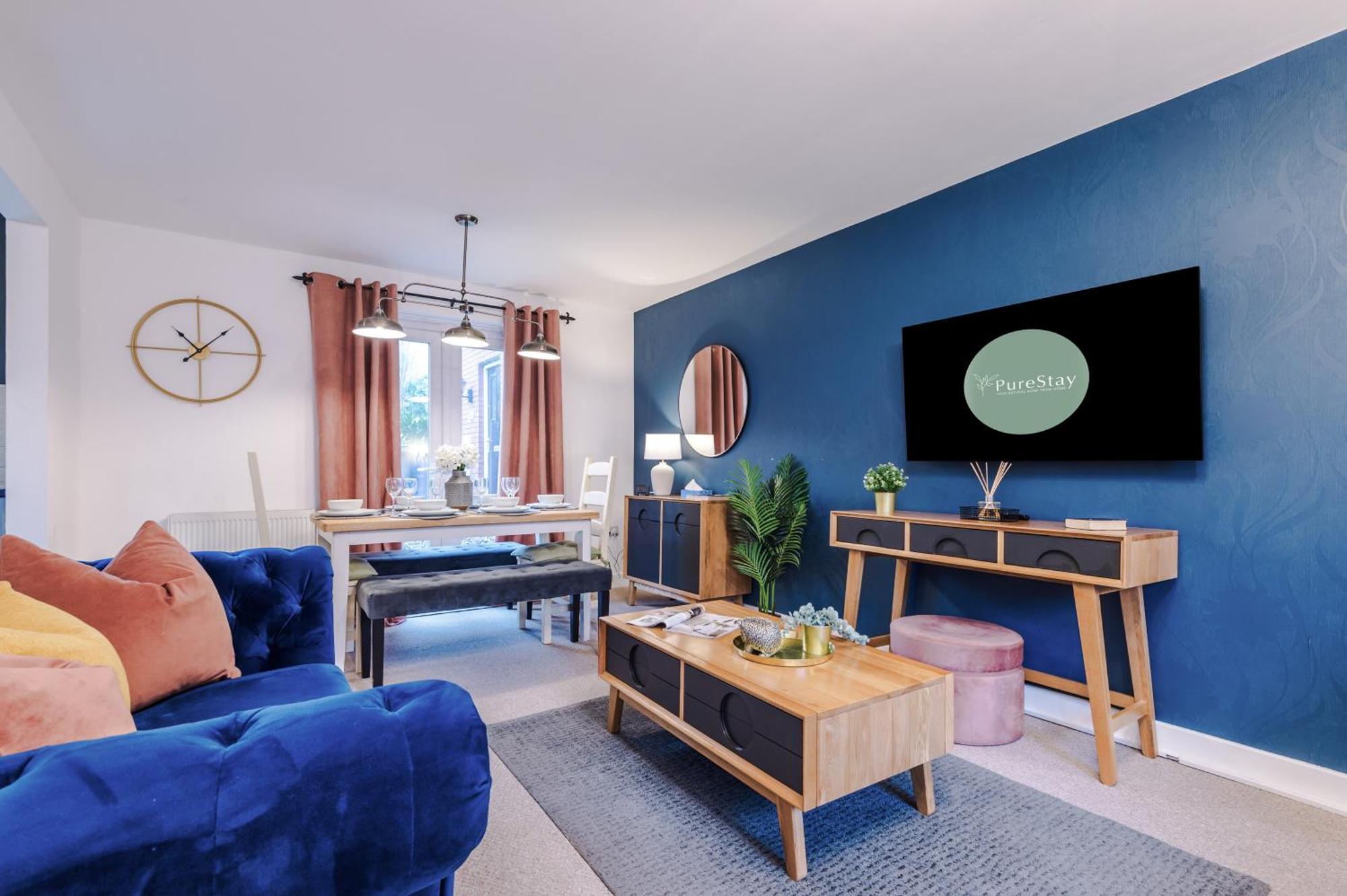Beautiful Sleeps 10 By Purestay Short Lets